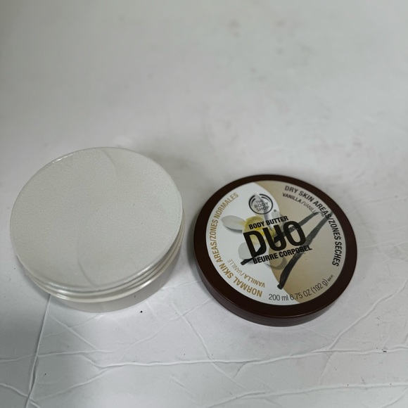 The Body Shop NEW Rare Duo Vanilla Body Butter Dry Normal Full Size 200ml 6.75oz - Picture 5 of 11